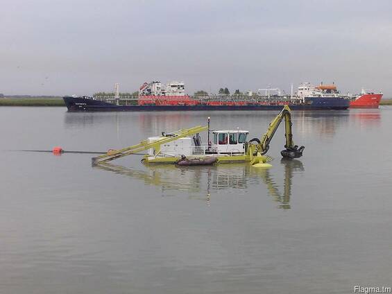 Amphibex, АЕ450Е, Земснаряд, Ледокол, Амфибия, Экскаватор.