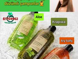 Aloý we Krapiwa. Saçlarymyz üçin tebigy düzümli şampunlar. By Faberlic Aşgabat Kosmetika A