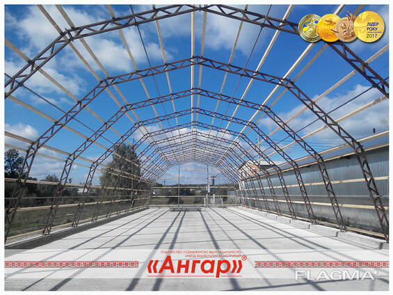 Ангары полигональные для хранения с/х продукции, зерна