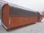 Баня Квадро-бочка BADEFASS 5.5 м. на 3 пом. - photo 2