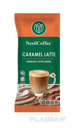 Caramel Latte premium coffee drink