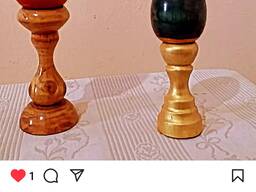 Деревянные пасхальные яйца