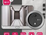 Глазок дверной Wi-Fi Ezviz, камера 2 МП, DP2C, видеонаблюдение - photo 1