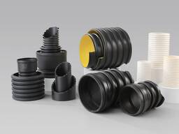 HDPE трубы и фитинги с профилированной стенкой