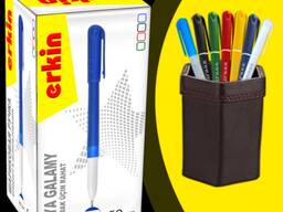Канцелярские шариковые ручки