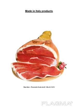 Колбасные изделия из Италии