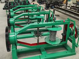 Новая двухрядная машина для колючей проволоки с положительной и отрицательной скруткой,