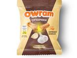 "OWRAM" rusks and corn chips