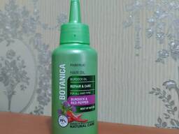 Репейное масло для волос BOTANICA jennet faberlic