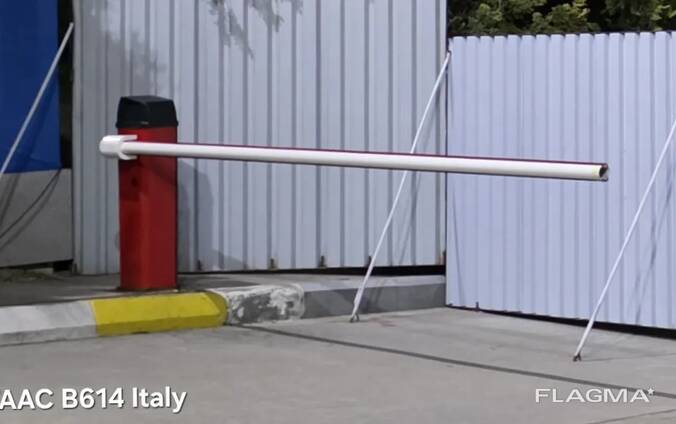 Шлагбаум Автоматический 6 м. FAAC B614 ITALY