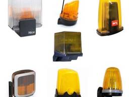 Сигнальные лампы для ворот и шлагбаумов