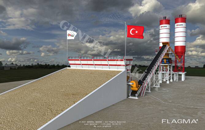 Стационарные бетонные заводы Diamond 60