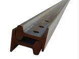 Steel rail railway type r43 used in plant for crane tracks - фото 3