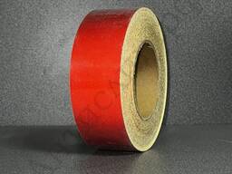 Светоотражающие наклейки на стрелу шлагбаума