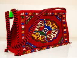Туркменские ковровые сумки ручной работы