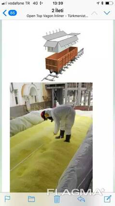 Гранулированная Желтый Сера Kukurt99,96-99,98 Sulphur