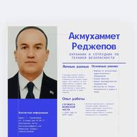 Rejepov Akmuhammet